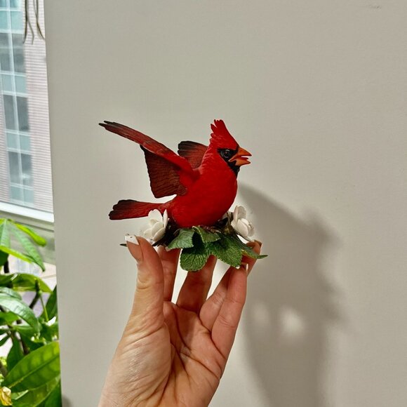 Lenox Other - Lenox Red Cardinal Garden Bird Porcelain Figure